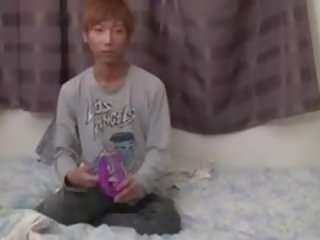 Giapponese giovane gay takuya trapanata difficile da adulti video strumento